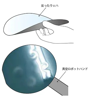 薄くペラペラな状態