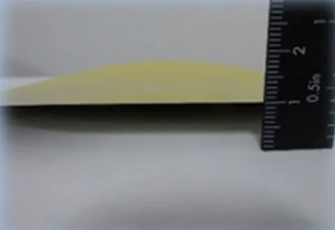 8インチウェハ100μｍ厚